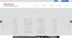 Desktop Screenshot of goldmak.com