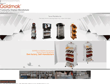 Tablet Screenshot of goldmak.com